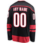 carolina hurricanes fanatics home breakaway custom jersey black 7030 tcxy1_0c7ce7bd 9801 42ac b50d ac922da62319