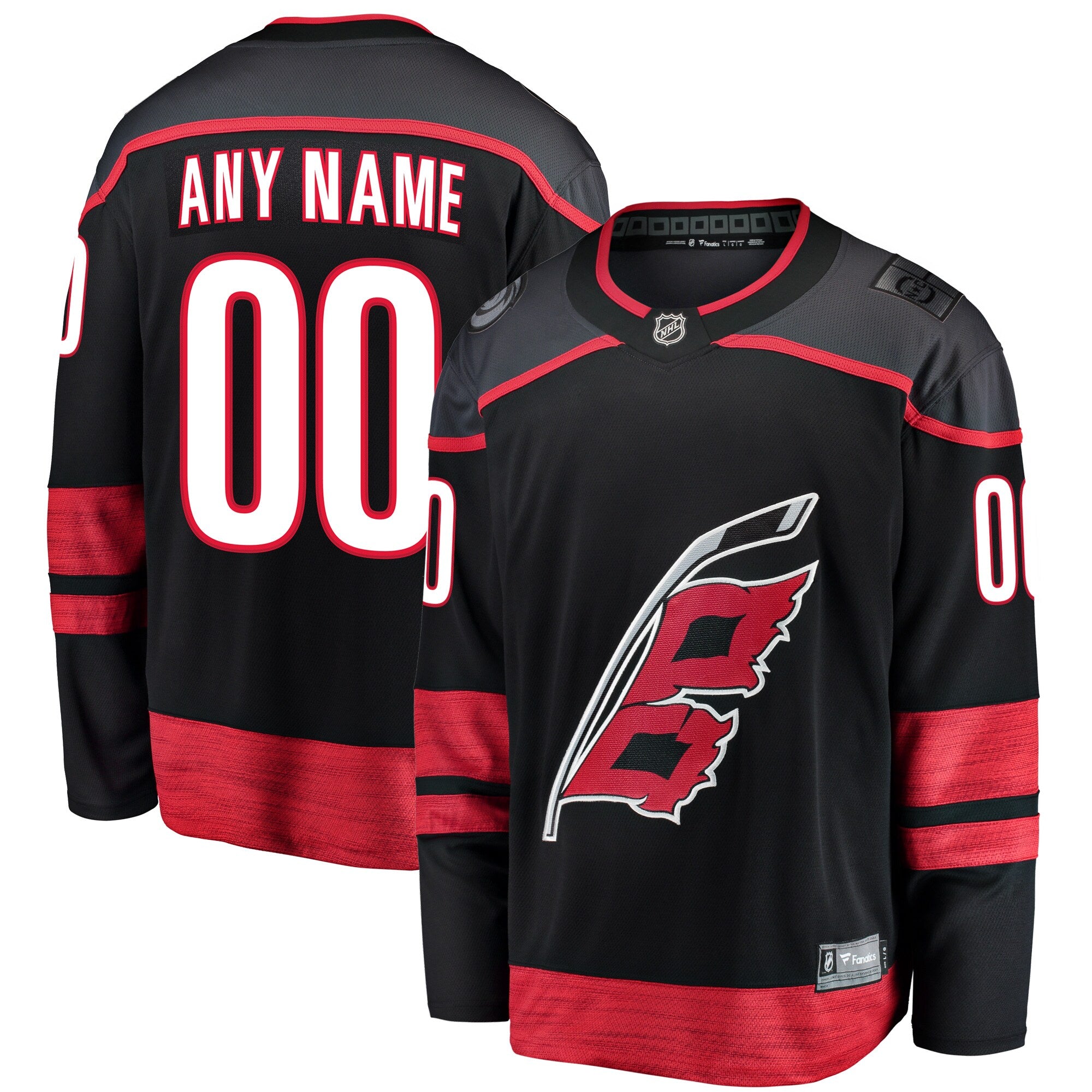 carolina hurricanes fanatics home breakaway custom jersey black 9228 gwnyn_9b194550 fd87 4d7c 8313 f044de251b71
