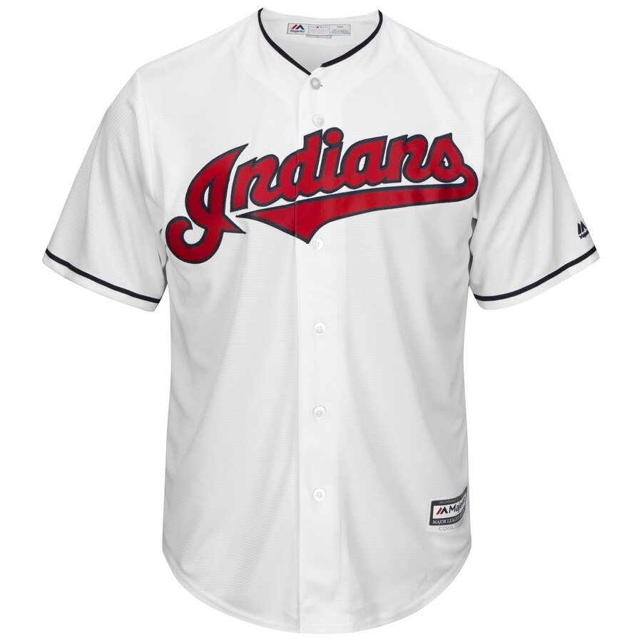 corey kluber cleveland indians majestic cool base player jersey white 6877 4dypu