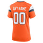 denver broncos nike womens custom game jersey orange 3098 tjubl