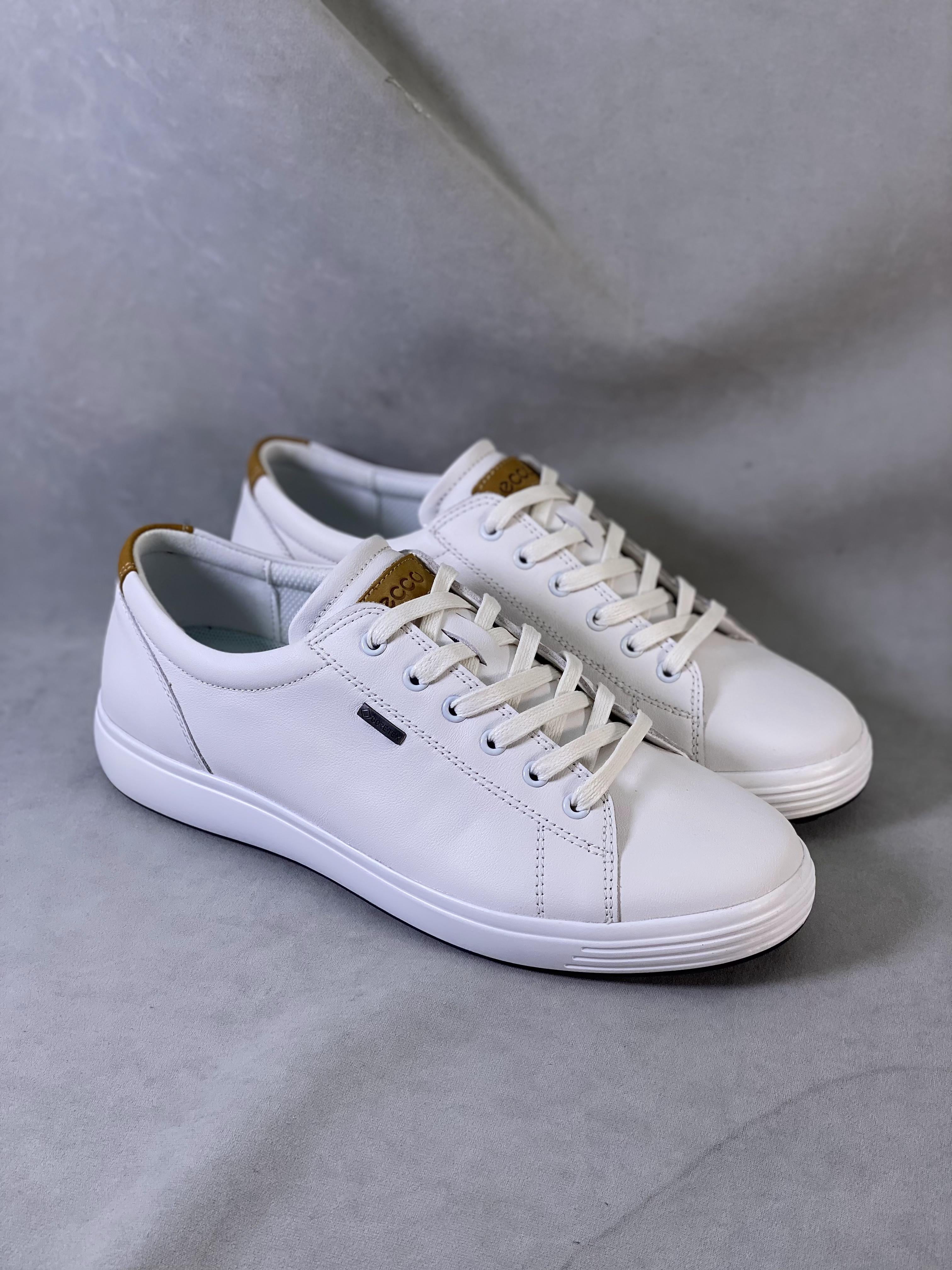 ecco comfortable casual fashion sneakers white item no