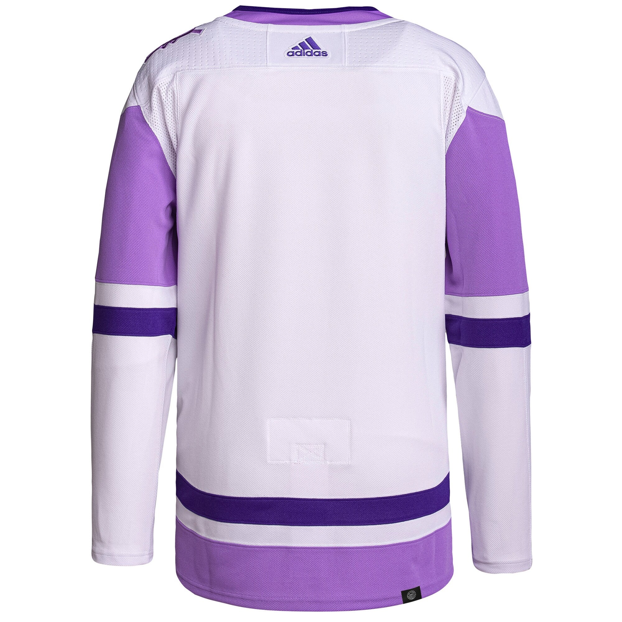 edmonton oilers adidas hockey fights cancer primegreen authentic blank practice jersey whitepurple 1400 ywc9z
