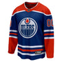edmonton oilers fanatics home breakaway custom jersey royal 5148 snr4p