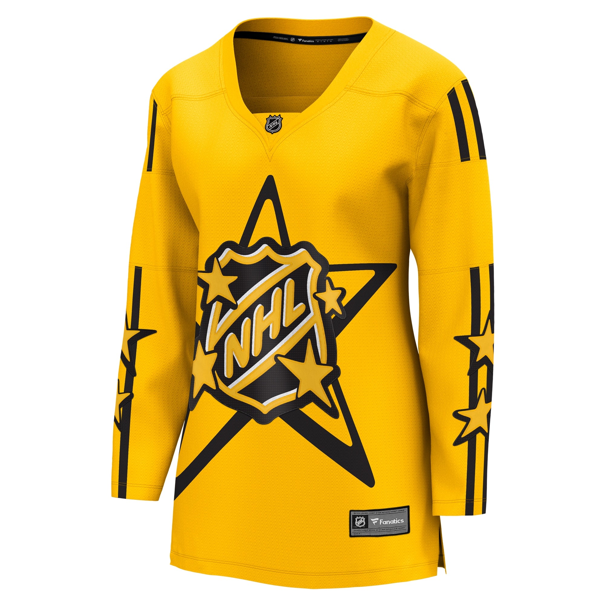 fanatics womens 2024 nhl all star game breakaway jersey yellow 4423 p86ou