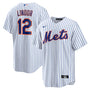 francisco lindor new york mets nike home replica player jersey white 3280 6fntp