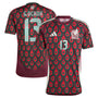 guillermo ochoa mexico national team adidas 2024 home replica player jersey burgundy 4080 vsucs