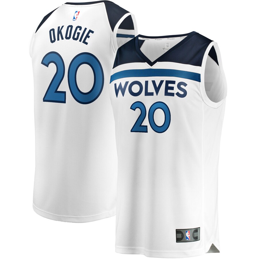 josh okogie minnesota timberwolves fanatics branded youth fast break replica player jersey association edition white 8368 cfsnj_bb9522d4 eccd 41f8 a320 e43faa85fb60