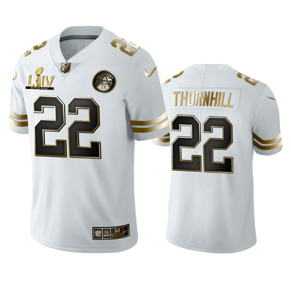 juan thornhill chiefs white super bowl liv golden edition jersey 8833 vpjc1