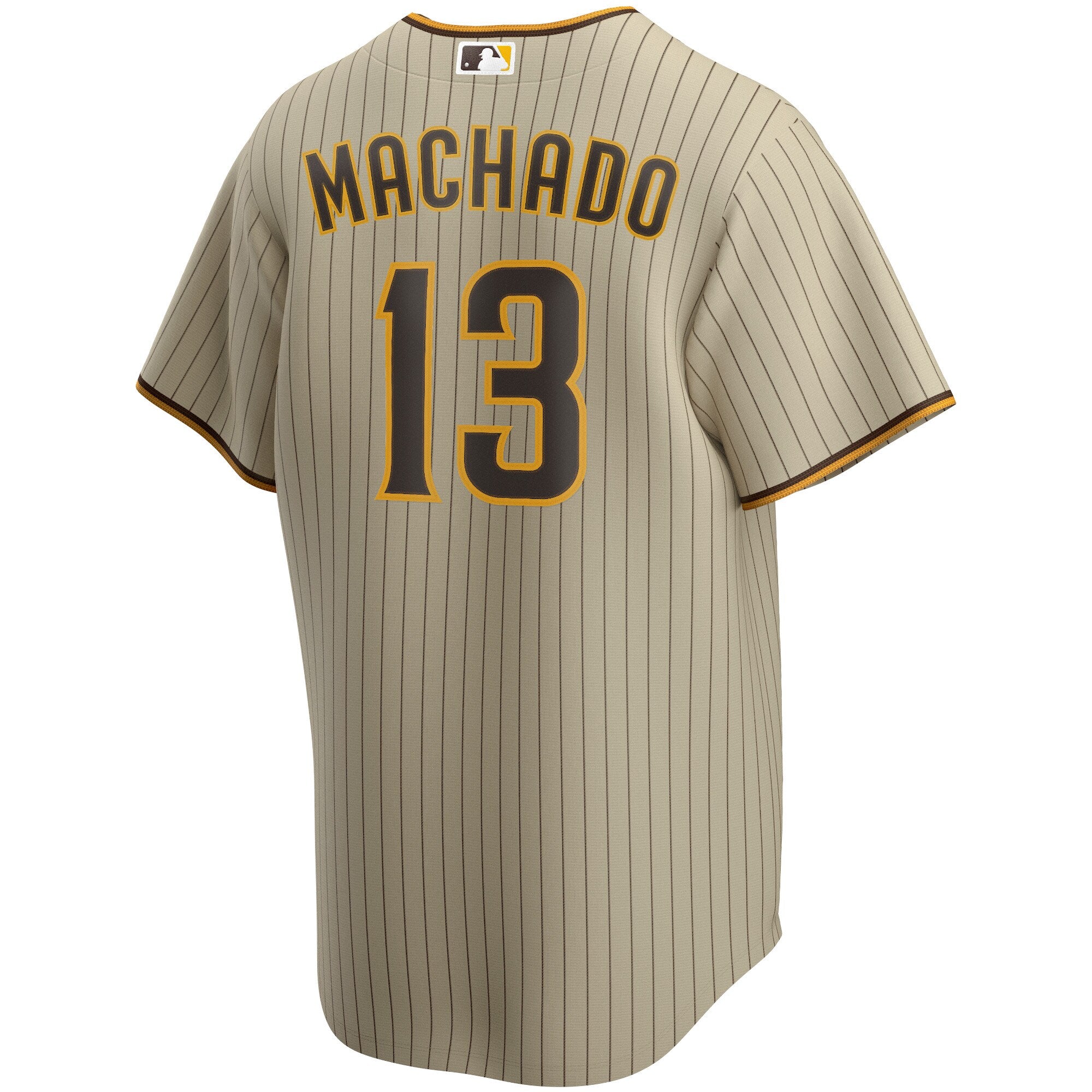 manny machado san diego padres nike alternate replica player jersey tan 7855 qrllg