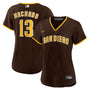 manny machado san diego padres nike womens road replica player jersey brown 6564 qqo62