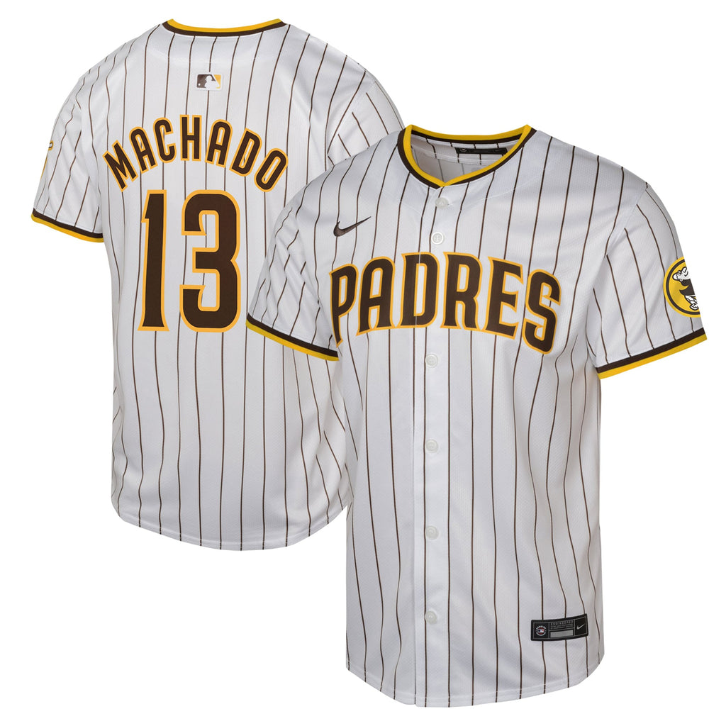manny machado san diego padres nike youth home limited player jersey white 1504 jbzfd