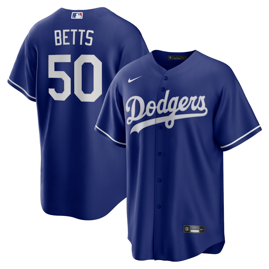mookie betts los angeles dodgers nike alternate replica player name jersey royal 6449 comxd