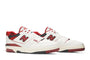 new balance 550 aime leon dore white red bozulo 4644 vyhwq