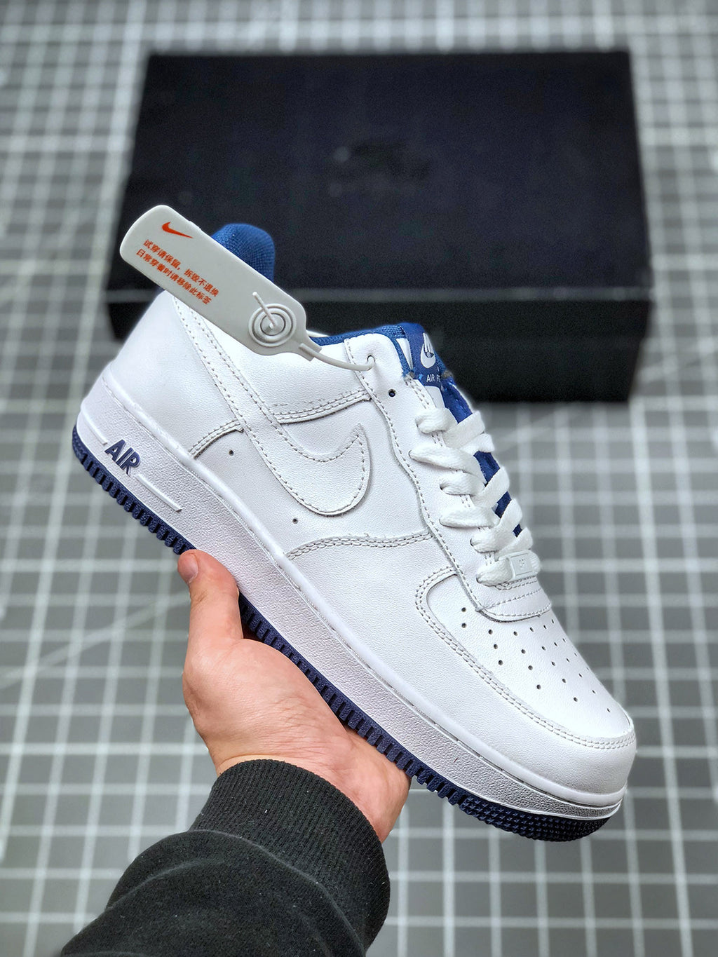 nike air force 1 low whiteblue 8098 6dlld