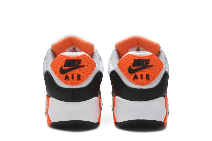 nike air max 90 white grey orange bozulo 6113 xzypz