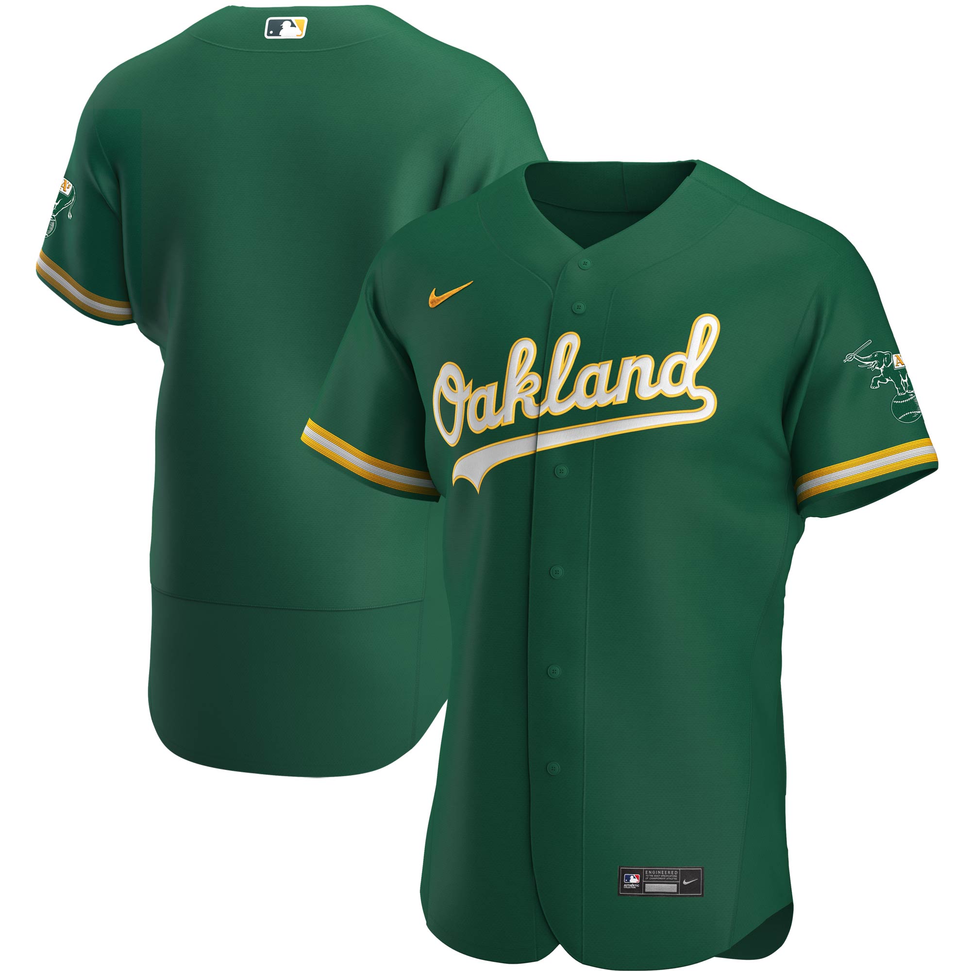 oakland athletics nike authentic team jersey kelly green 2605 gywll