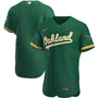 oakland athletics nike authentic team jersey kelly green 2605 gywll
