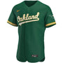 oakland athletics nike authentic team jersey kelly green 8079 5nw5j