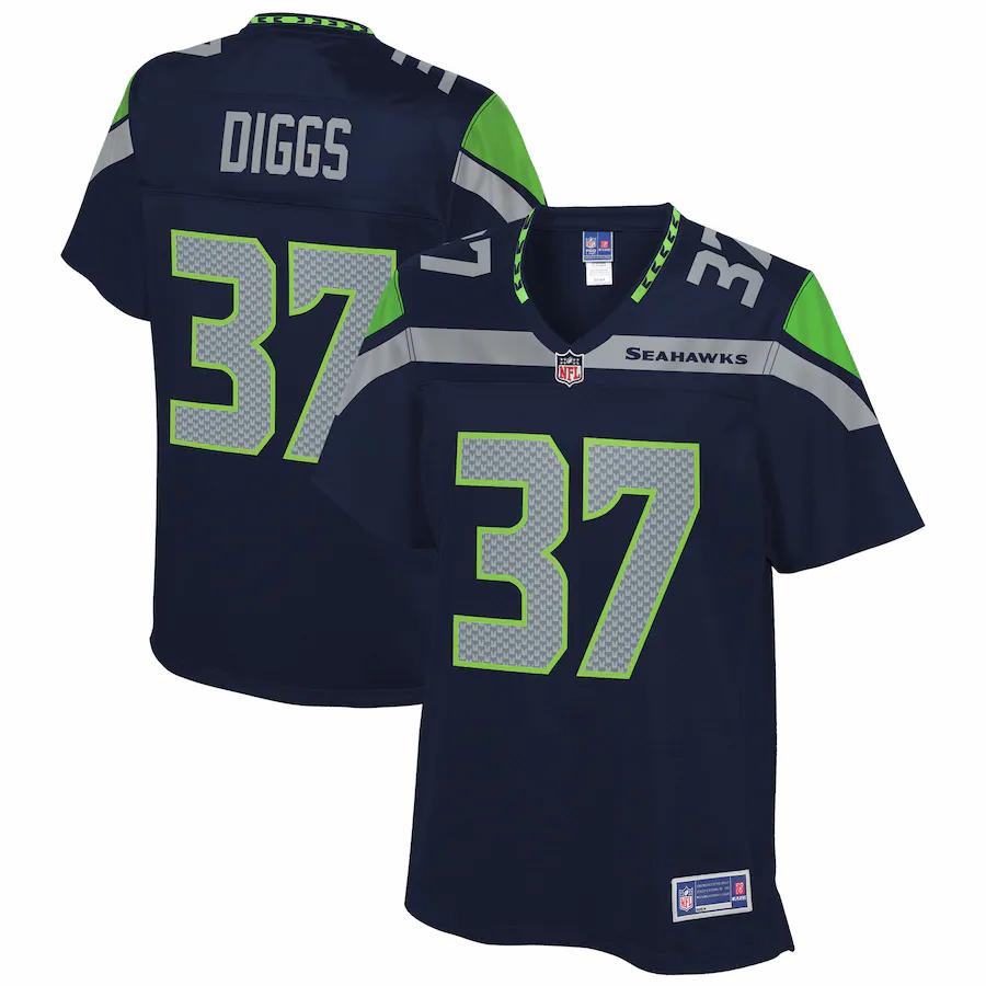quandre diggs seattle seahawks nfl pro line womens player jersey college navy 4223 81unf