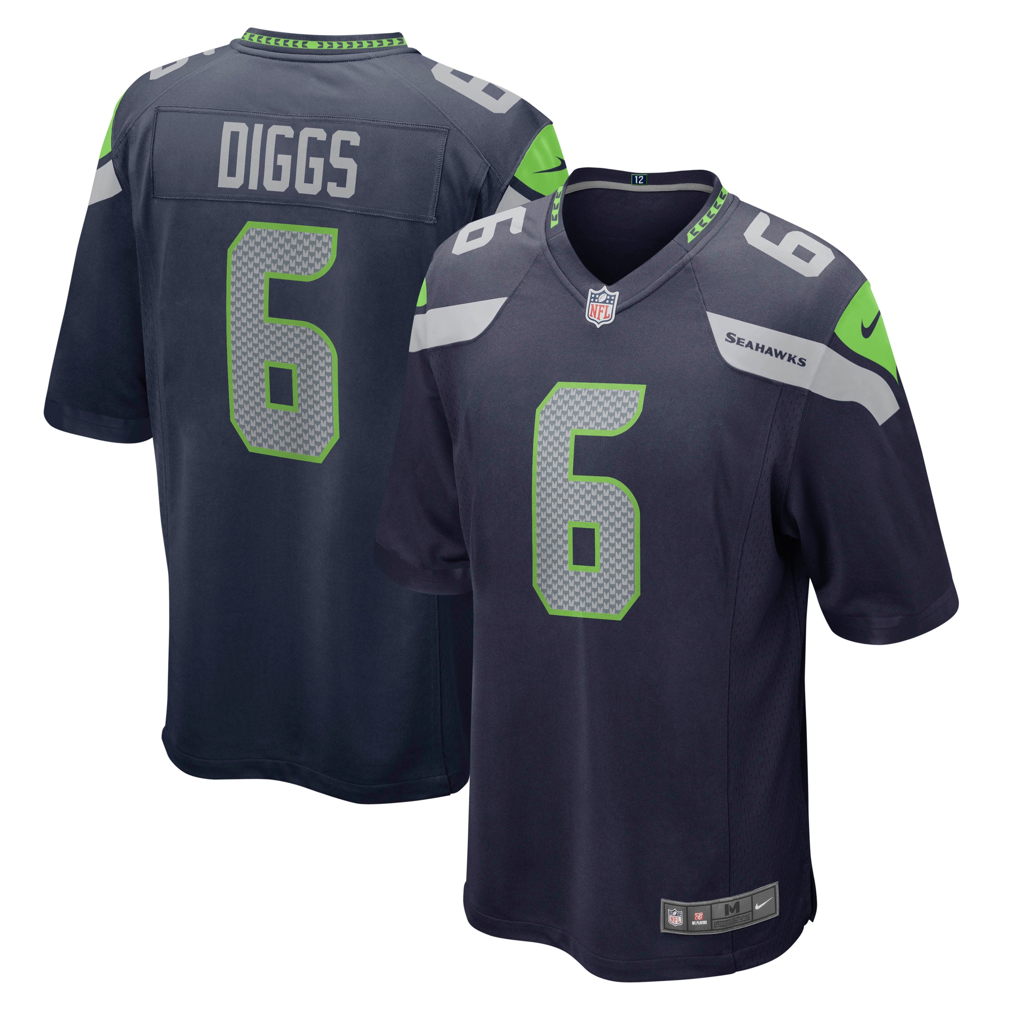 quandre diggs seattle seahawks nike game jersey college navy 1971 ijpdw