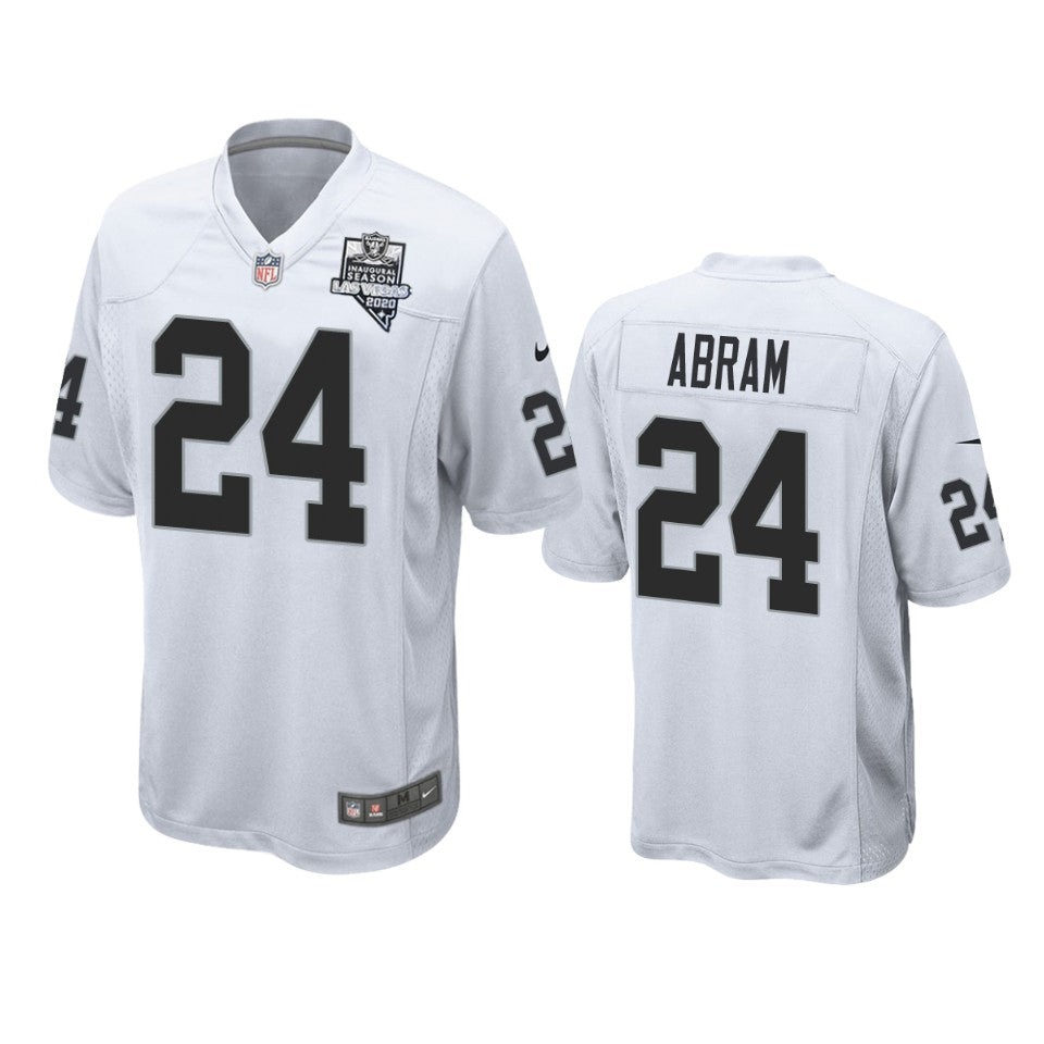 raiders johnathan abram inaugural season white jersey 2998 0d6ea_7f0f9679 93b4 4133 9510 69d9c436a5b4