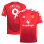 rasmus h_C3_A3_C2_B8jlund manchester united adidas youth 202425 home replica player jersey red 2806 y5h9j