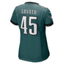 rick lovato philadelphia eagles nike womens game jersey midnight green 2508 xxngh