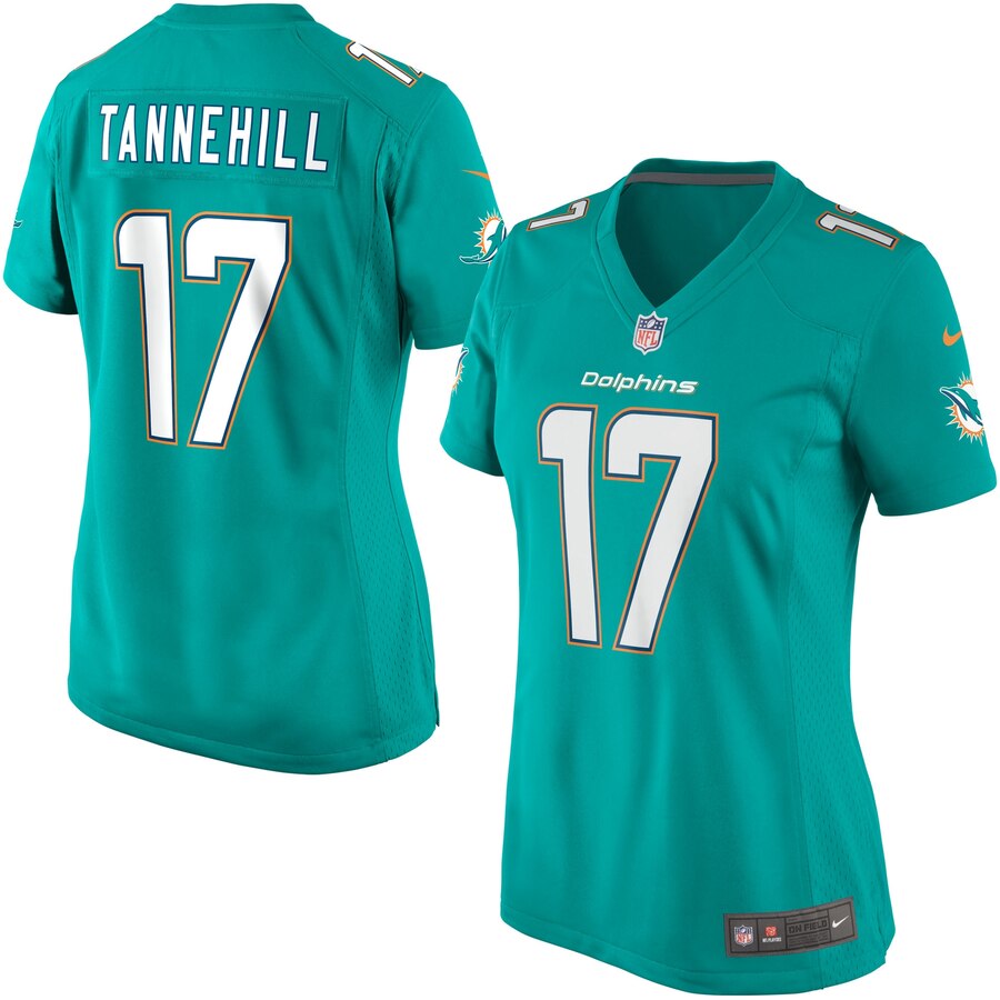 ryan tannehill miami dolphins nike girls youth game jersey aqua 9264 obh3k