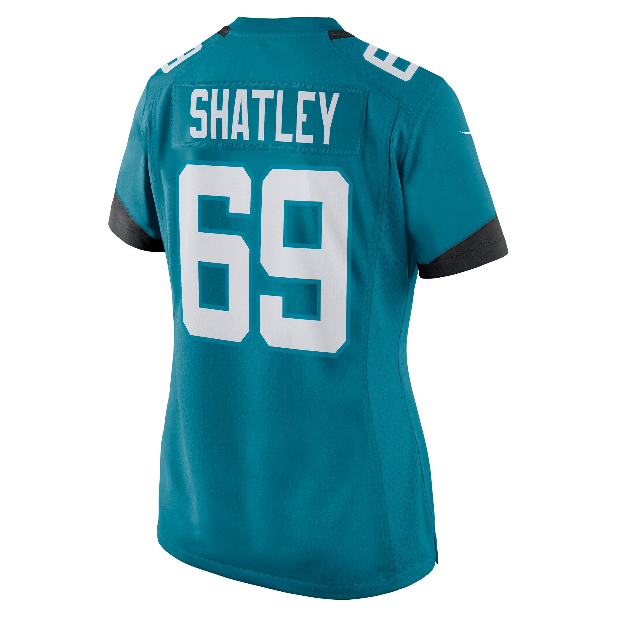 tyler shatley jacksonville jaguars nike womens game jersey teal 4545 doqpc