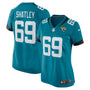 tyler shatley jacksonville jaguars nike womens game jersey teal 5246 zolvf